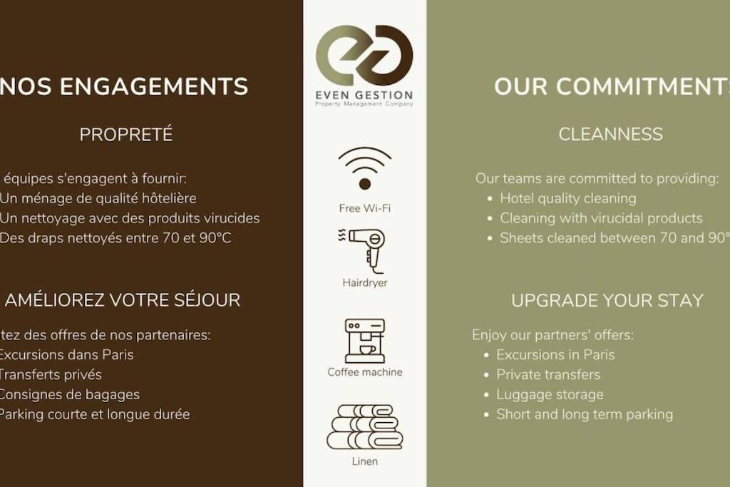 12.Appart 4Pers#1 Bedroom #Pere Lachaise #Nation Paris Ngoại thất bức ảnh